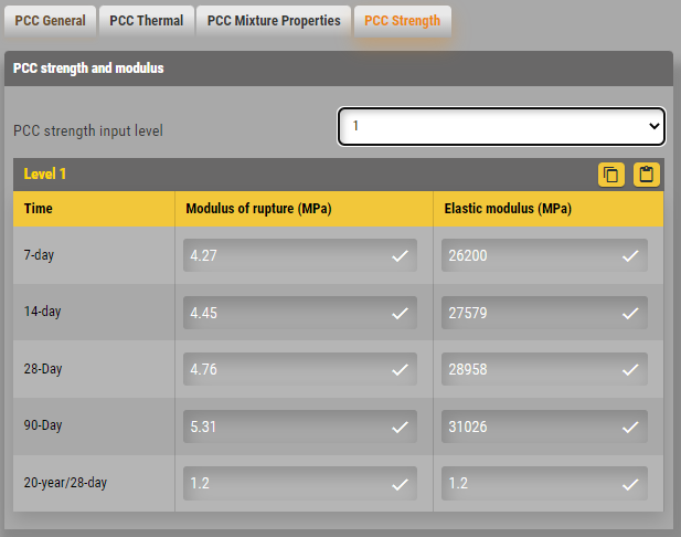 PCC Strength 1